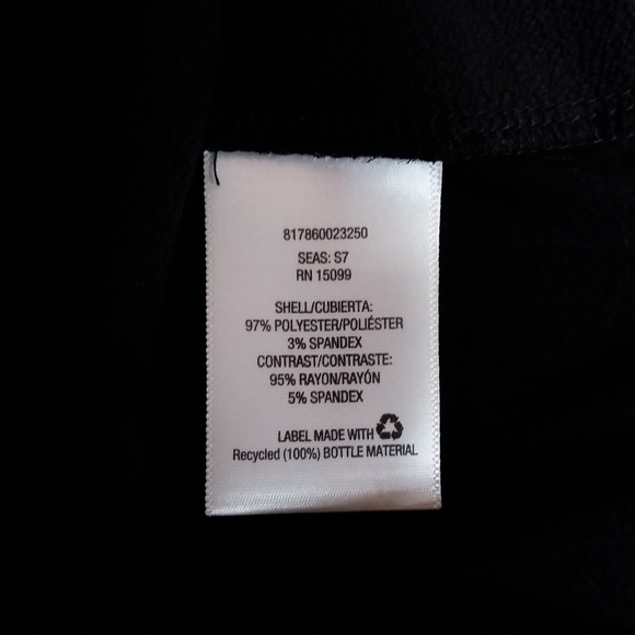 Covington Mixed Media V-Neck Popover Blouse - Picture 7 of 8